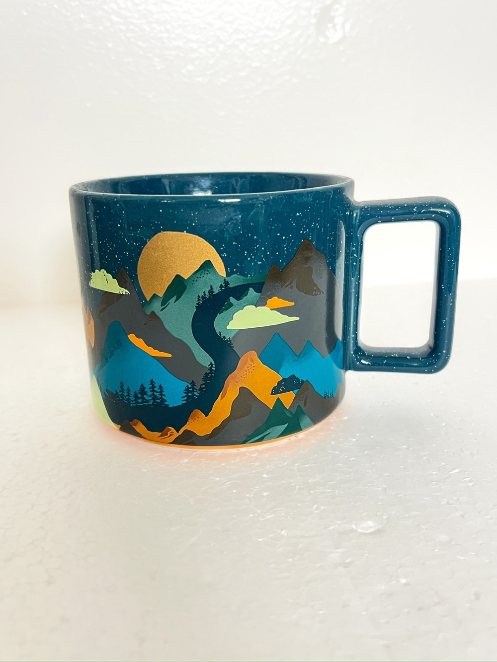 Starbucks Father's Day "Outdoor Adventure" ceramic coffee mug 2022 mountains